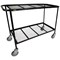 5 Star Mobile Shelf Trolley with Mesh Shelves 1200x450x900mm FS644299