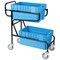 5 Star Mob Container Trolley +2 Containers 1100x410x915mm FS644398
