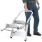 5 Star Easy Slope 2 Tread Folding Step Ladder 535x555x825mm FS646026