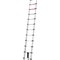 5 Star Telescopic 13 Tread Ladder with Stabiliser Aluminium FS646200