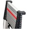 5 Star Telescopic 13 Tread Ladder with Stabiliser Aluminium FS646200