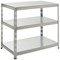 5 Star Hdut 3 Tier Galvanised Shelving 1000x600x 900m