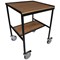 5 Star Mobile Workstation with Undershelf 600x600x860mm FS647146