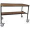 5 Star Mobile Workstation with Undershelf 1200x600x860mm FS647214