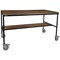 5 Star Mobile Workstation with Undershelf 1500x600x860mm FS647221
