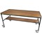 5 Star Mobile Workstation with Undershelf 1800x600x860mm FS647283