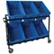 5 Star Mob Cntn Picking Trolley +6 Containers 1260x420x910mm FS647351