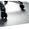 5 Star PVC Carpet Chairmat with Gripper Backing, 116x150cm, Clear