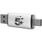 5 Star USB 3.2 Gen 1 Combo Flash Memory Drive with USB A/C 64GB Silver