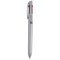 5 Star 4 Colour Ballpoint Pen Grey Barrel Black/Blue/Red/Green (Pack of 12)