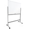 5 Star 1200 x 900mm Mobile Double Sided Magnetic Whiteboard