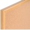 5 Star Cork Noticeboard Oak Effect Frame 900x600mm
