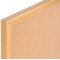 5 Star Cork Noticeboard Oak Effect Frame 1200x900mm