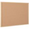 5 Star Cork Noticeboard Oak Effect Frame 1800x1200mm