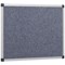 5 Star Fire Retardant Noticeboard 1200x900mm Grey