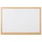 5 Star Magnetic Drywipe Whiteboard Wood Frame 600x900mm