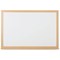 5 Star Magnetic Drywipe Whiteboard Wood Frame 1200x900mm