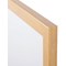 5 Star Magnetic Drywipe Whiteboard Wood Frame 1200x900mm