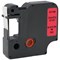 Five Star Non-OEM Replacement for Dymo 45017 Black on Red 12mm x 7m FS671729