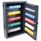 5 Star Deluxe Steel Key Cabinet 100 Key Capacity Dark Grey FS675119