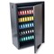 5 Star Deluxe Steel Key Cabinet 300 Key Capacity Dark Grey FS675210