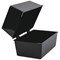 5 Star Card Index Box 6x4 Inch Black
