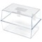 5 Star Card Index Box 6x4 Inch Crystal