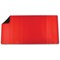5 Star Double Sided Heat-Resistant Desk Mat 800x400mm Faux Leather Black/Red