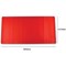 5 Star Double Sided Heat-Resistant Desk Mat 800x400mm Faux Leather Black/Red