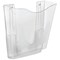5 Star Wall Pocket Literature Holder with Wall Fixings A4 Portrait Crystal