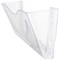 5 Star 3 Pocket Wall Literature Holder A4 Landscape with Wall Fixings and Hanging Bracket
