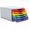 5 Star 6 Drawer Tower 6x30mm 180mm Rainbow