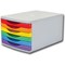 5 Star 6 Drawer Tower 6x30mm 180mm Rainbow
