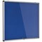 5 Star Glazed Fire Retardant Noticeboard 6x A4 Sheets Blue
