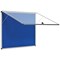 5 Star Glazed Fire Retardant Noticeboard 6x A4 Sheets Blue