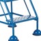 5 Star UK Domed Feet Punched 2 Tread Steps Blue FS687549