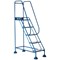 5 Star UK Domed Feet Punched 5 Tread Steps Blue FS687644