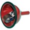 5 Star UK Domed Feet Punched 3 Tread Steps Red FS687671