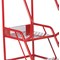 5 Star UK Domed Feet Punched 5 Tread Steps Red FS687688