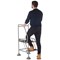 5 Star UK Domed Feet Anti-Slip 2 Tread Steps Grey FS687747