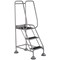 5 Star UK Domed Feet Anti-Slip 3 Tread Steps Grey FS687749