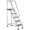 5 Star UK Domed Feet Anti-Slip 5 Tread Steps Grey FS687754