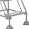 5 Star UK Domed Feet Punched 5 Tread Steps Grey FS687887