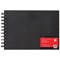 5 Star Hardback Spiral Sketchbook A4 Landscape 50 Sheets FS688029