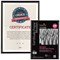 5 Star Picture/Certificate Frame, A4, Black