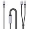 5 Star Dual USB-C 140W Charging Cable Black 1.8m