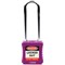 5 Star Long Shackle Safety Lockout Padlock Purple FS712558