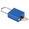 5 Star Aluminium Safety Lockout Padlock Blue FS712560