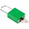 5 Star Aluminium Safety Lockout Padlock Green FS712561