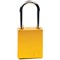 5 Star Aluminium Safety Lockout Padlock Yellow FS712566